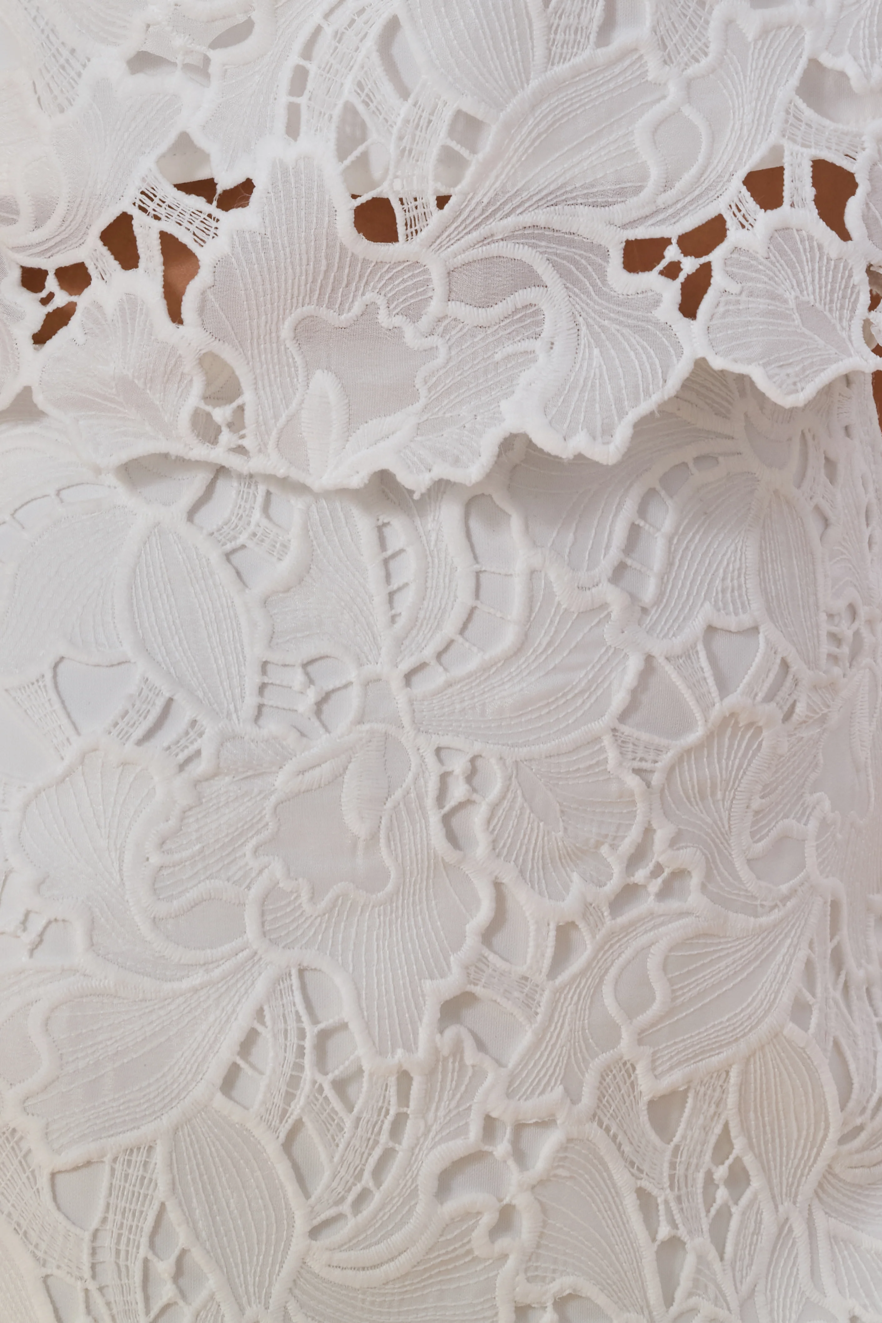 Aisling | White Lace Midi-Skirt - Image 7