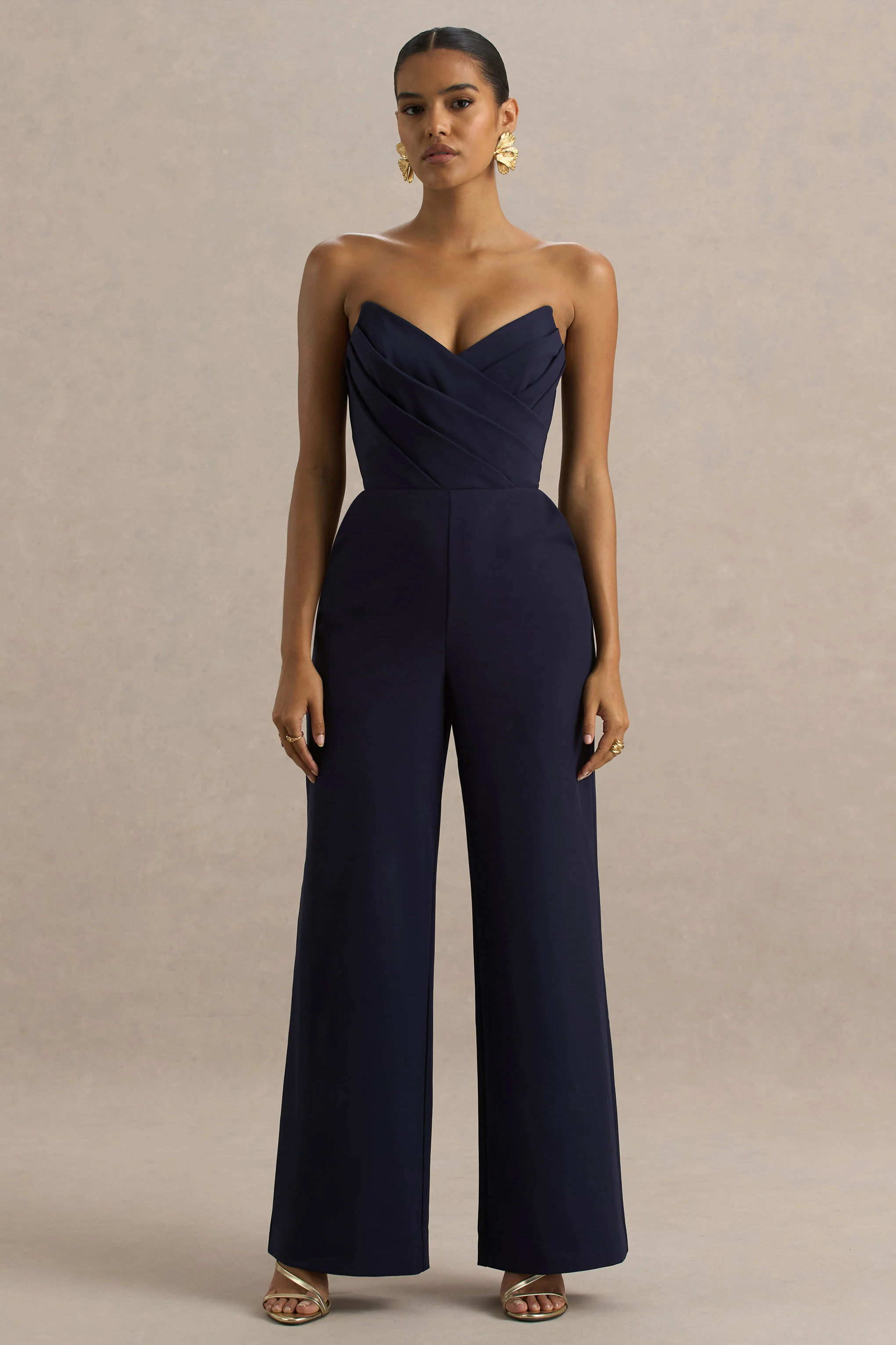 Dainty | Navy Sweetheart Jumpsuit - Image 4