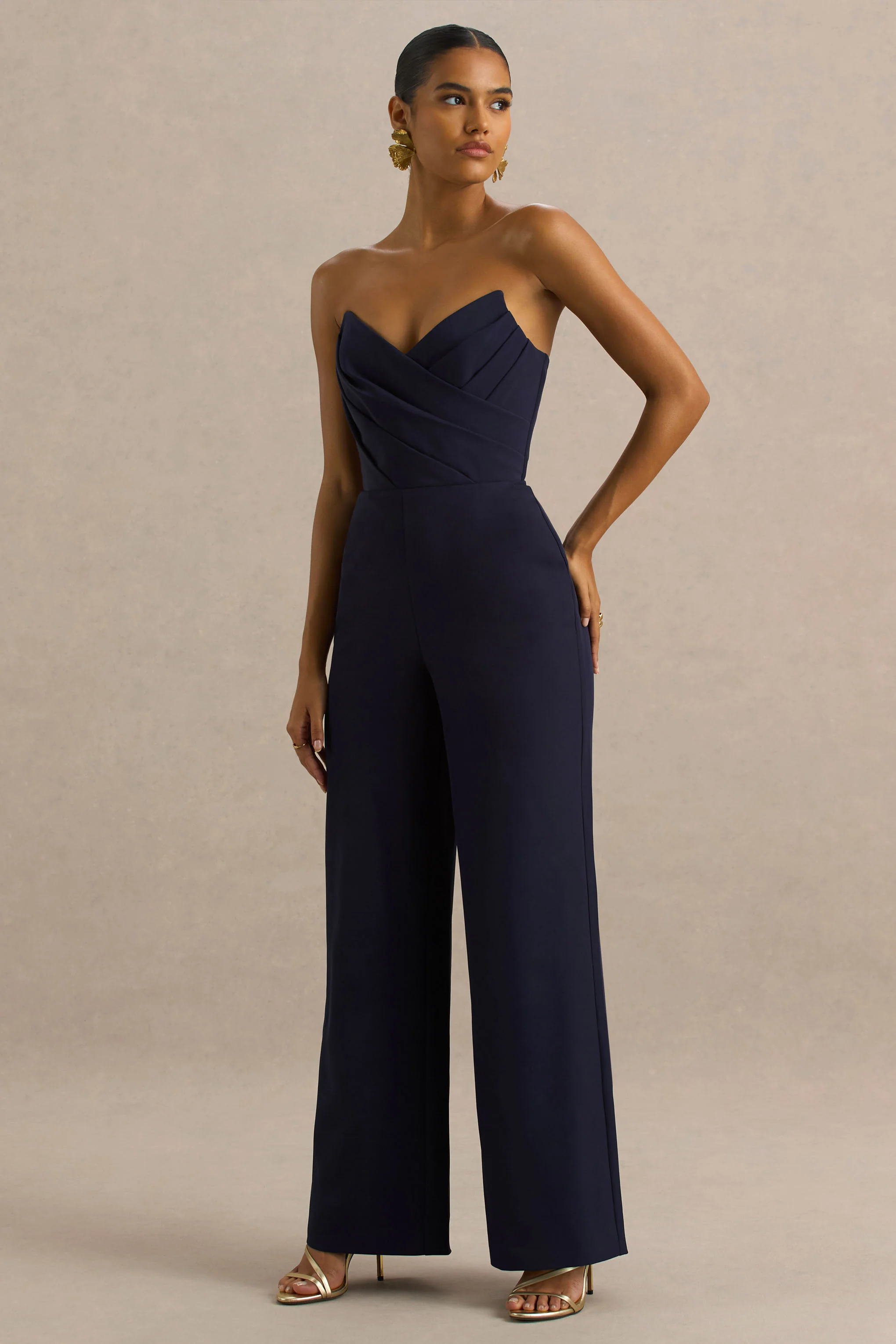 Dainty | Navy Sweetheart Jumpsuit - Image 5