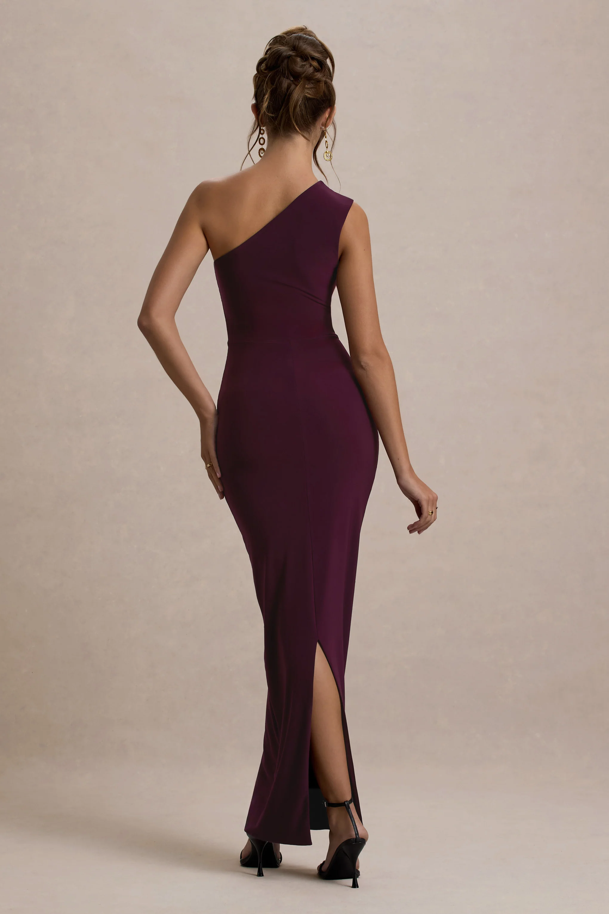 Dalarie | Port One-Shoulder Gathered Maxi Dress - Image 2
