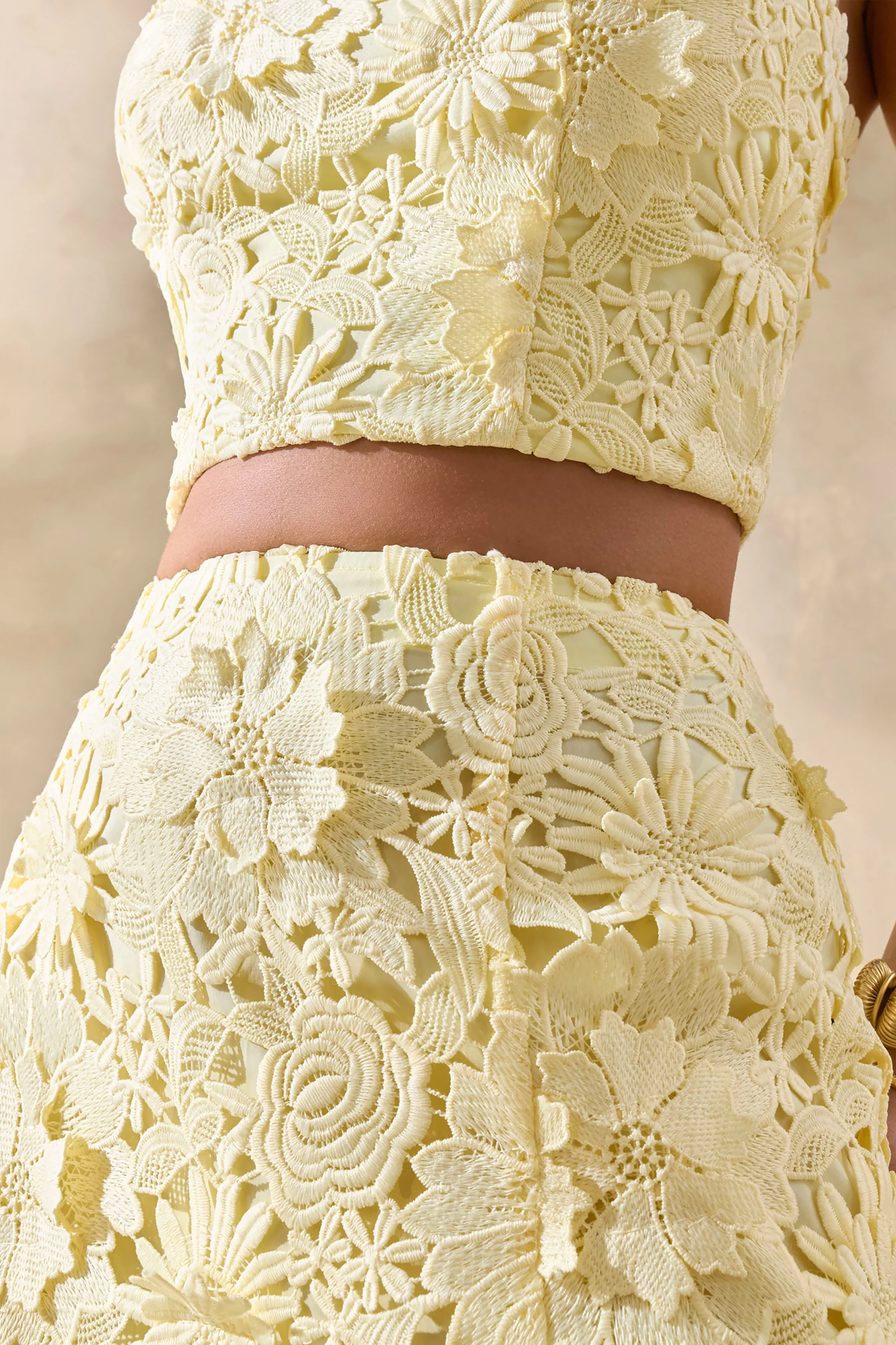 Esmara | Lemon Lace Maxi Skirt - Image 5