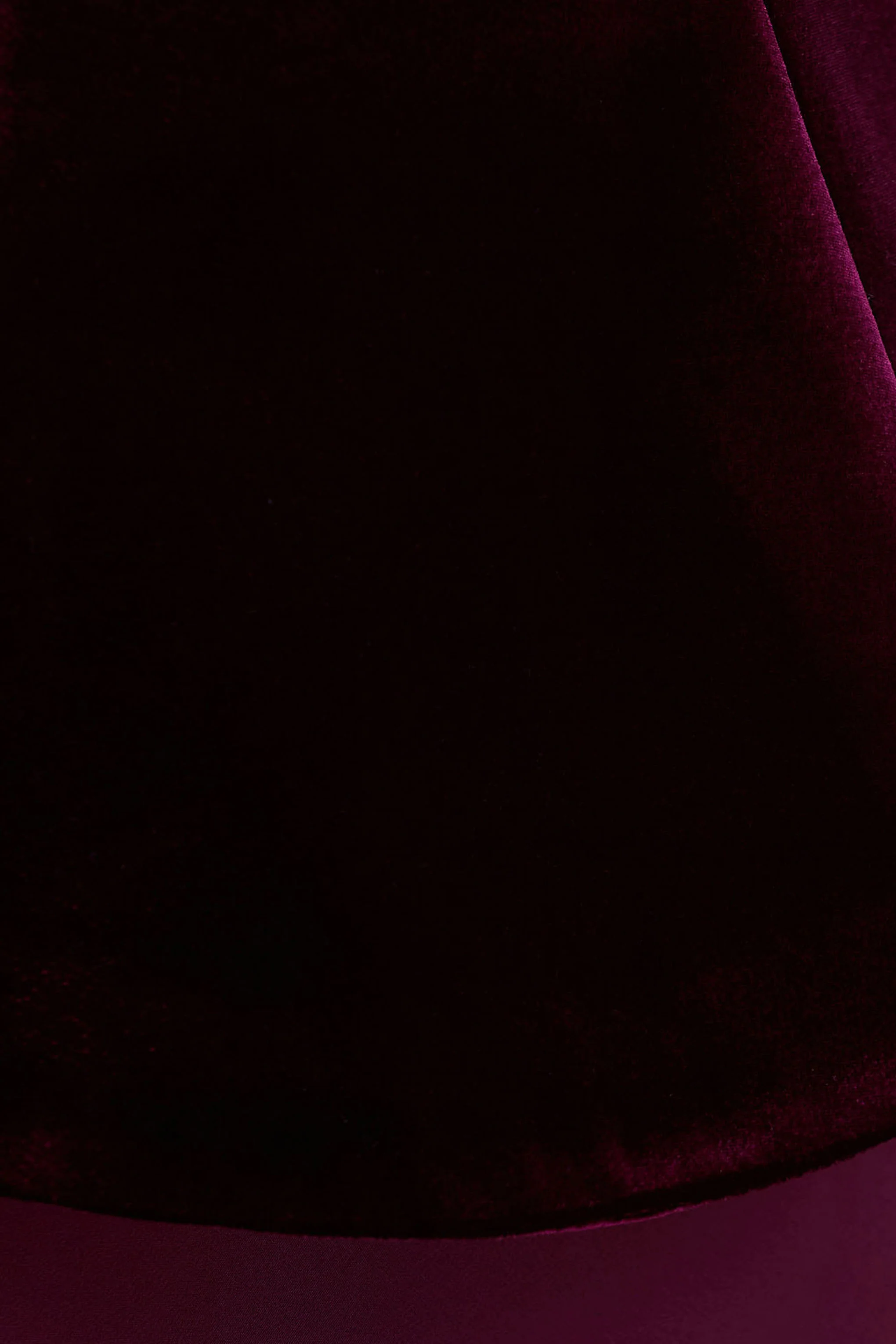 Indulgent | Burgundy Velvet And Satin Bandeau Corset Maxi Dress - Image 6