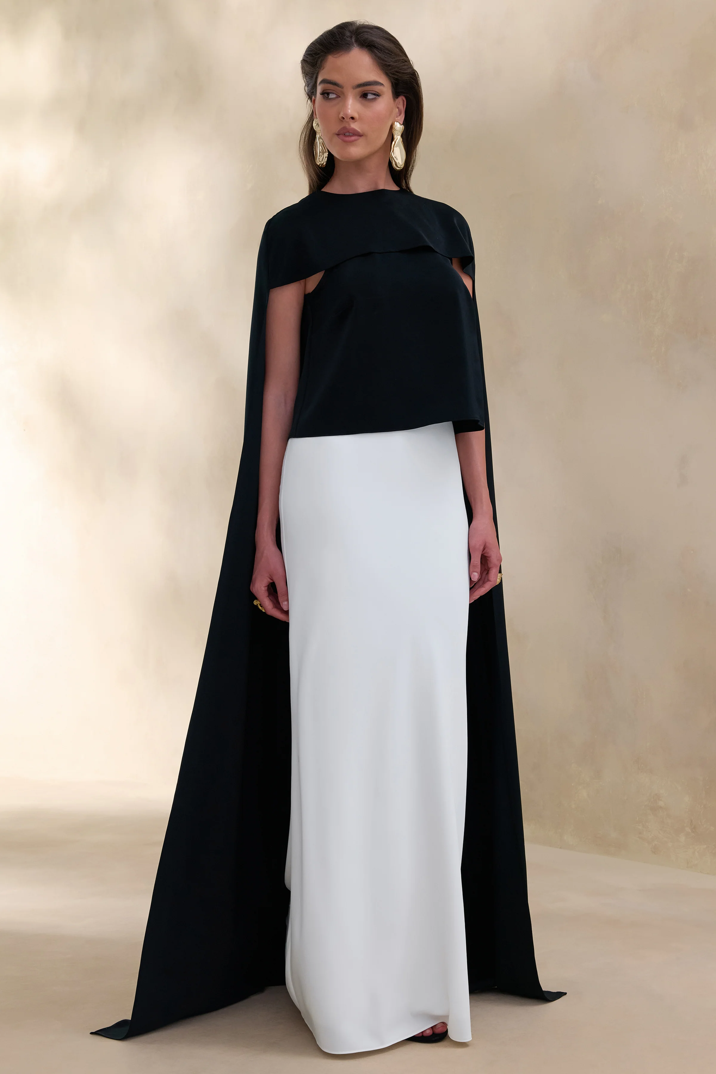 Iveta | White Satin Maxi-Skirt - Image 7