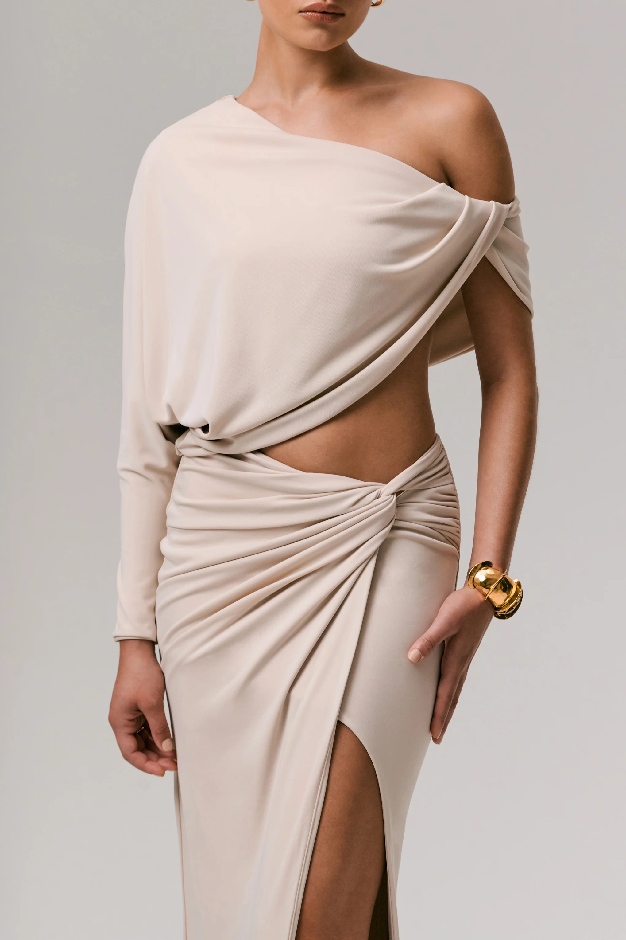 Marlena | Stone Twisted Split Maxi Skirt - Image 6
