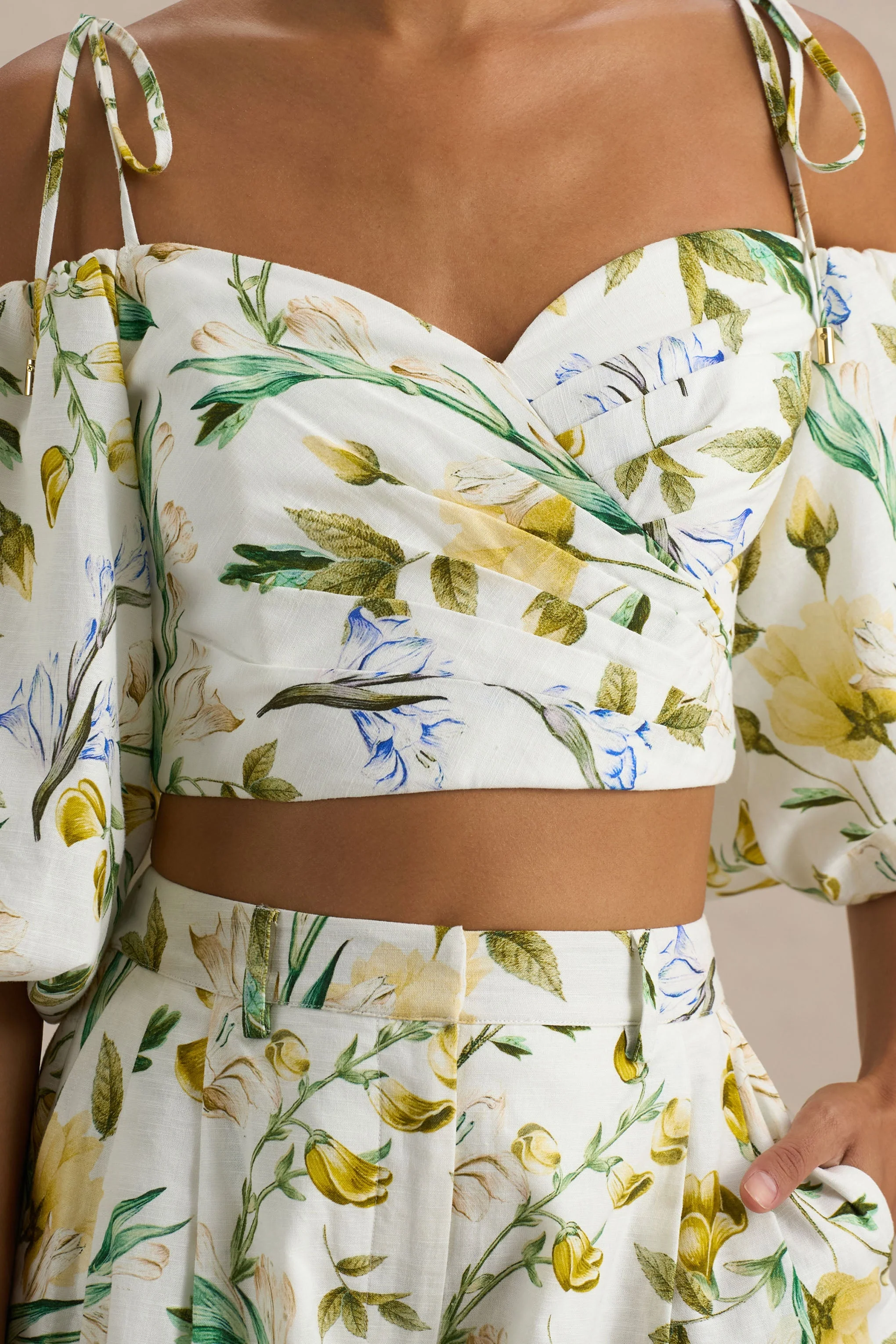 Pixel | Lemon Floral Print Shorts - Image 7