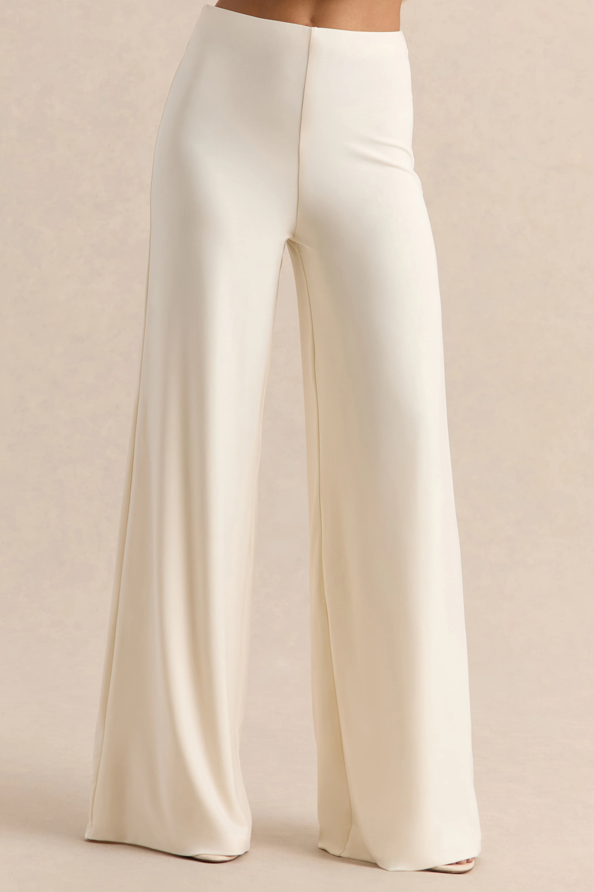 Safirra | White Wide-Leg Trouser - Image 3