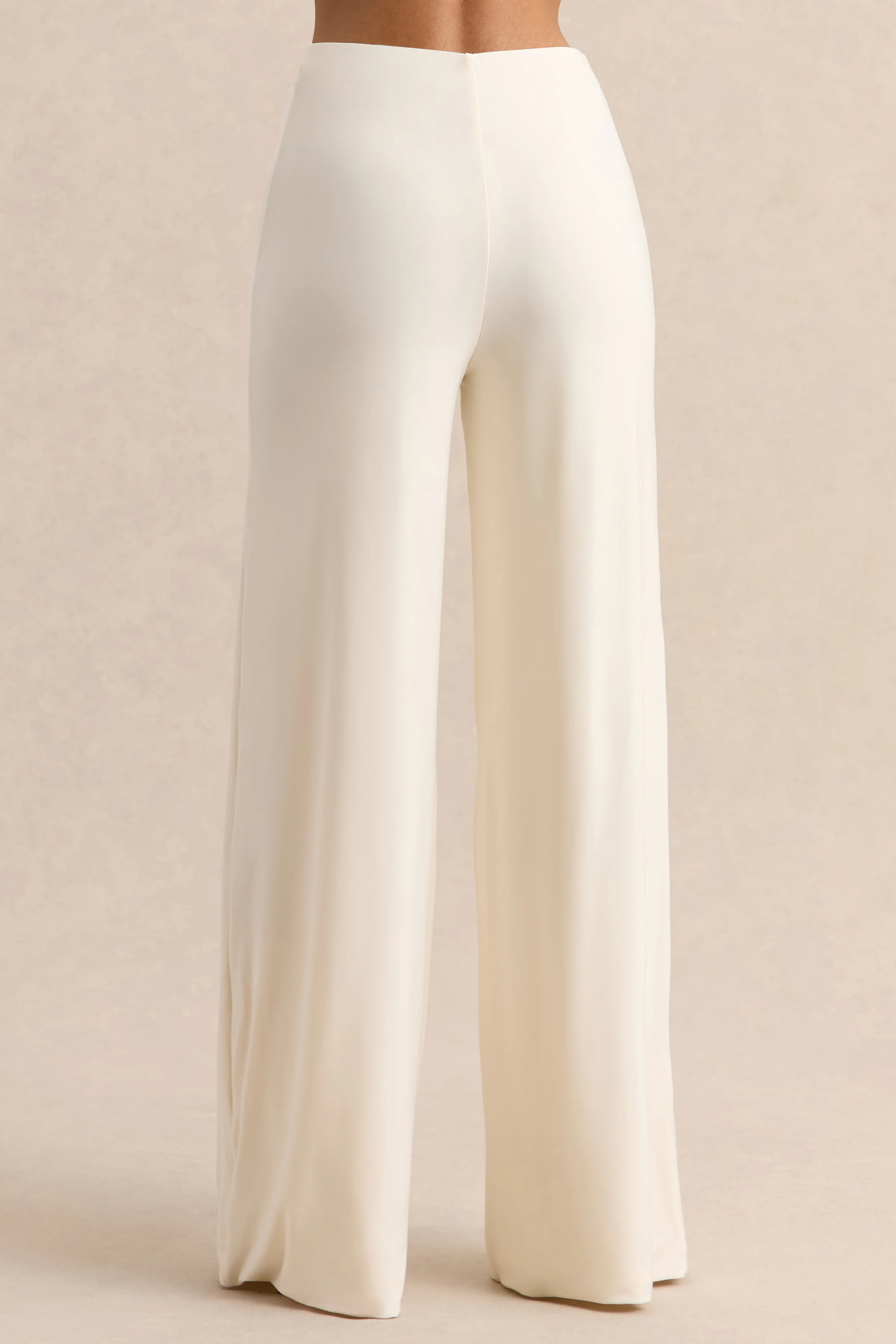 Safirra | White Wide-Leg Trouser - Image 4