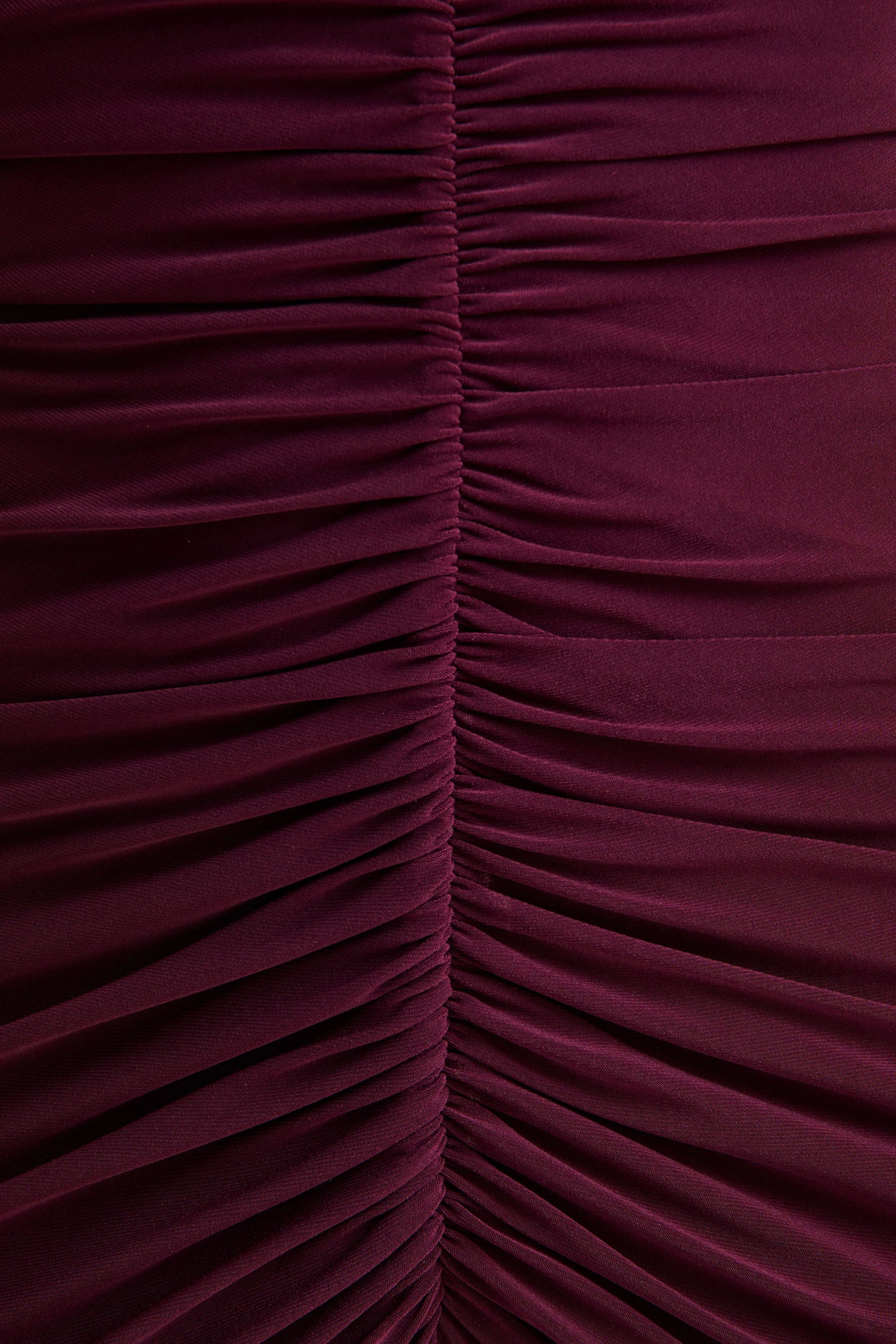 Tami | Plum Plunge-Neck Long Sleeve Maxi Dress - Image 6