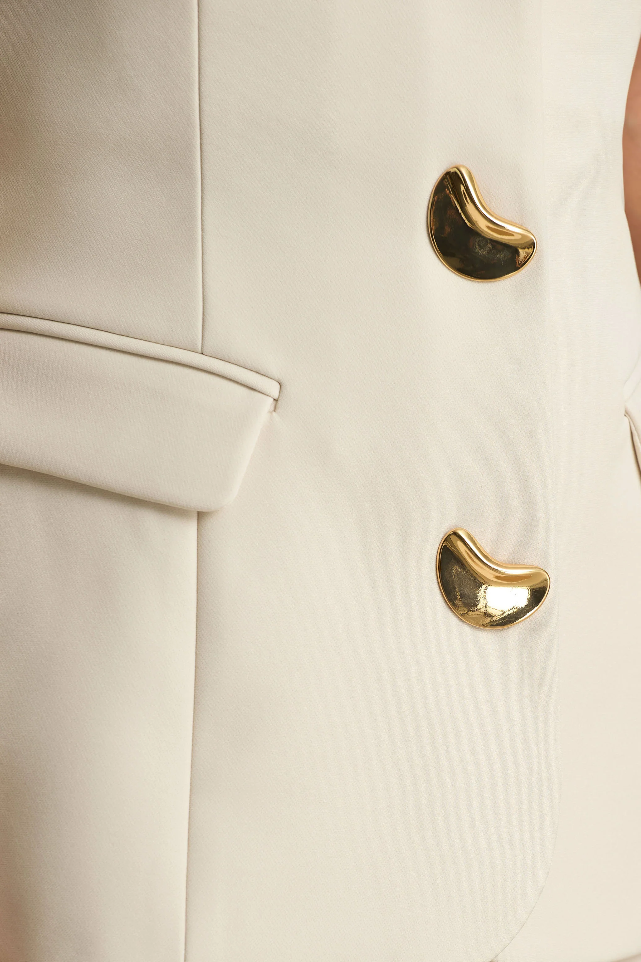 Zoey | Nude Bandeau Jumpsuit - Image 6
